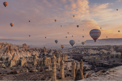 Hot Air Balloons, Jappadokien Turkey - 1000 Piece Jigsaw Puzzle (Ravensburger)