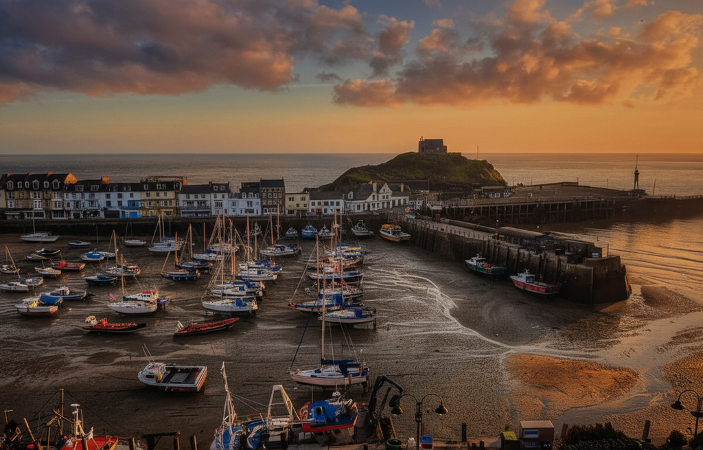 Ilfracombe Harbour, North Devon, United Kingdom - 1000 Piece Jigsaw Puzzle