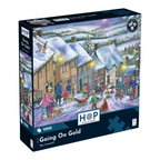 Box, turned right: Going On Gold – 1000 Piece Jigsaw Puzzle (House of Puzzles)