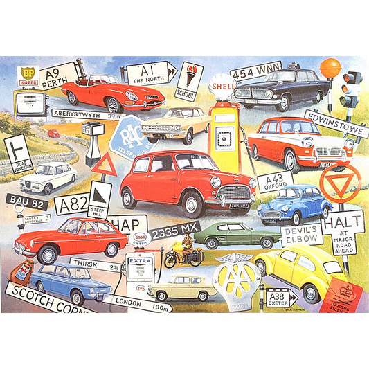 HOP - On The Road Again - 1000 Piece Jigsaw Puzzle