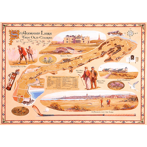 The Old Course – St Andrews – 1000 Piece Jigsaw Puzzle (HOP)
