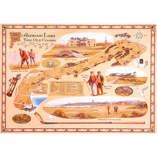 HOP - The Old Course - St Andrews - 1000 Piece Jigsaw Puzzle