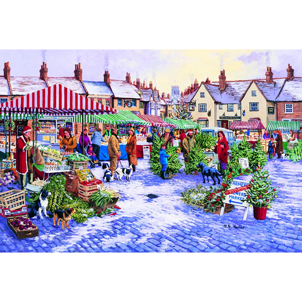 Market Square – 1000 Piece Jigsaw Puzzle (HOP)