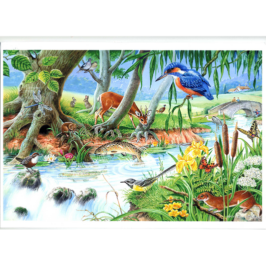 HOP - By The Riverbank - BIG 250 Piece Jigsaw Puzzle