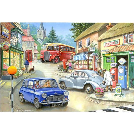 HOP - Country Town - BIG 250 Piece Jigsaw Puzzle