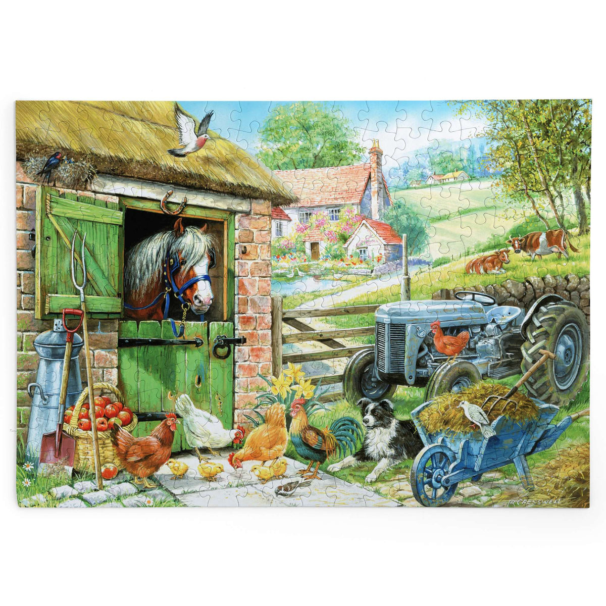 Made up: Down On The Farm – 250 Piece Jigsaw Puzzle (House of Puzzles)