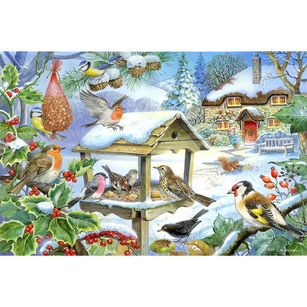 HOP - Feed The Birds - BIG 250 Piece Jigsaw Puzzle