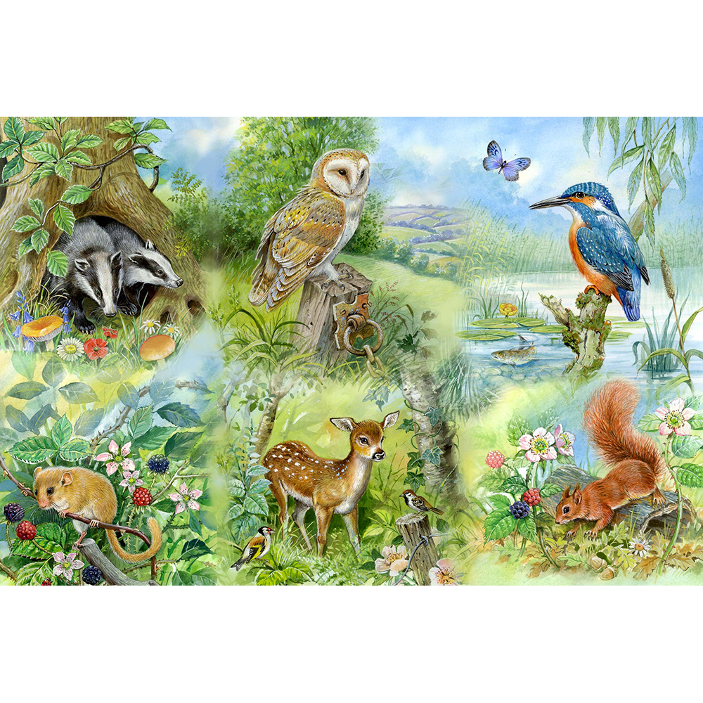 HOP - Nature Study - BIG 250 Piece Jigsaw Puzzle