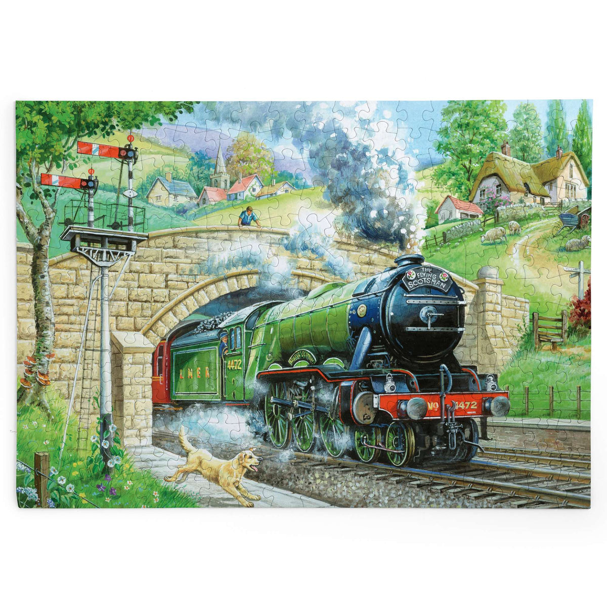 Made up: Train Spotting – 250 Piece Jigsaw Puzzle (House of Puzzles)