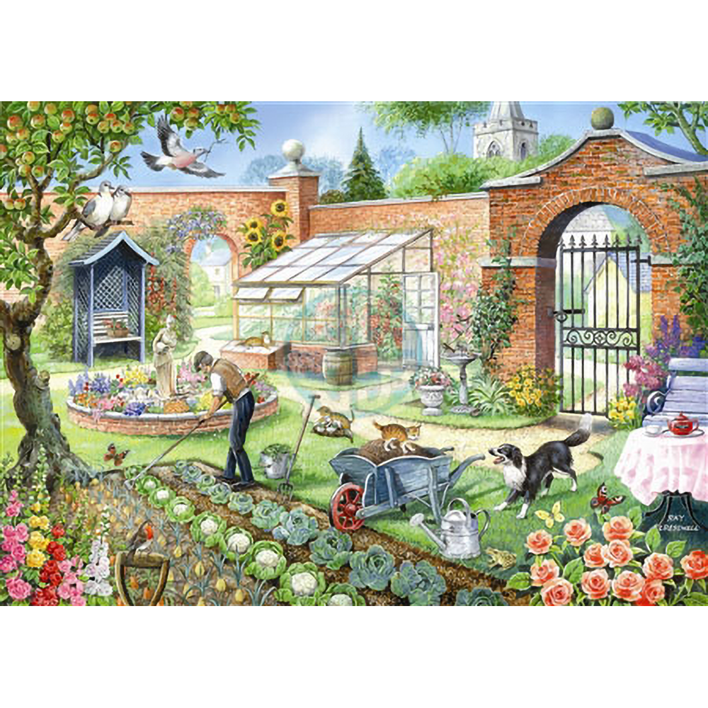 Kitchen Garden – 1000 Piece Jigsaw Puzzle (HOP)