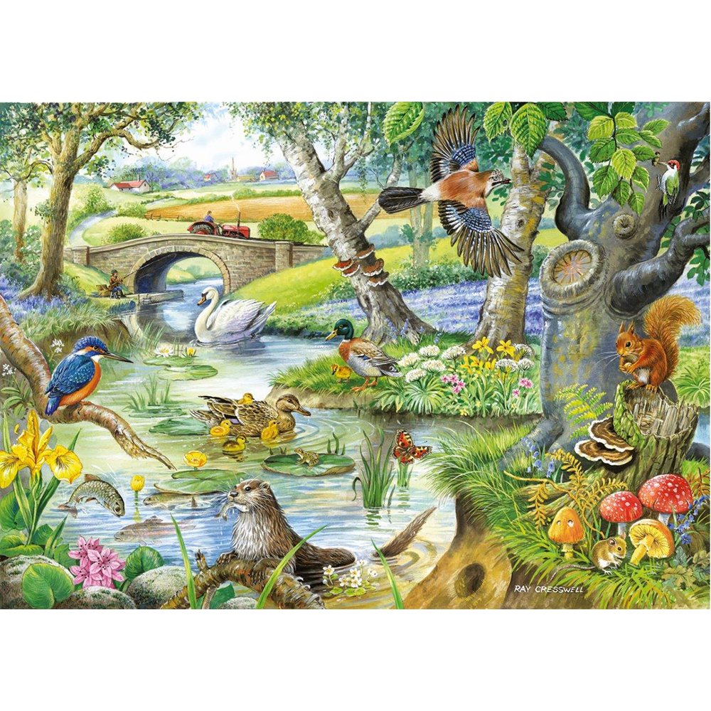 HOP - Tales Of The River - BIG 500 Piece Jigsaw Puzzle