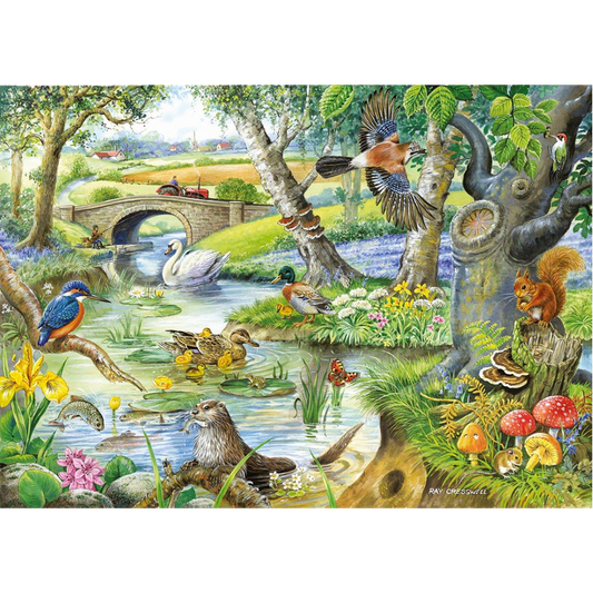 HOP - Tales Of The River - BIG 500 Piece Jigsaw Puzzle