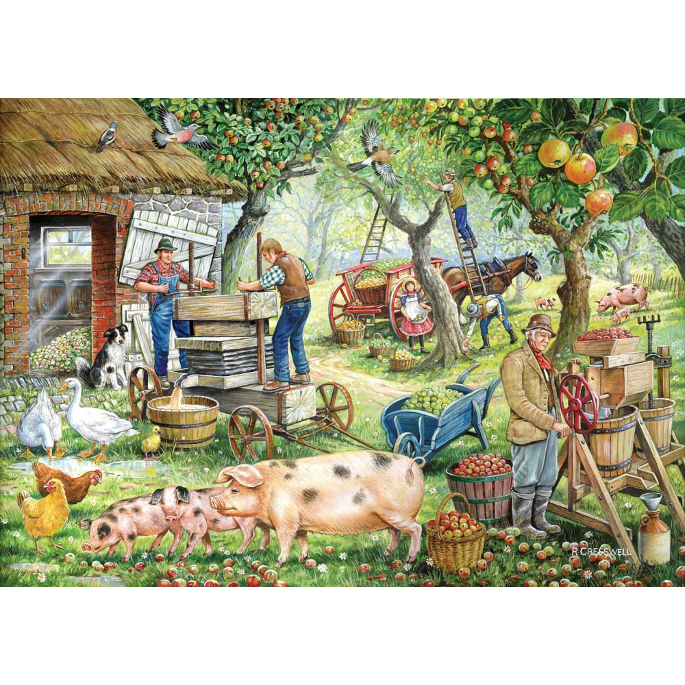 Cider Makers – 1000 Piece Jigsaw Puzzle (HOP)