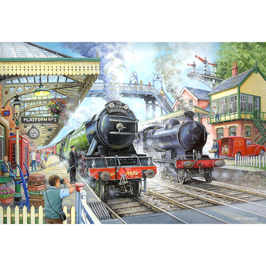 HOP - Train Now Standing - 1000 Piece Jigsaw Puzzle