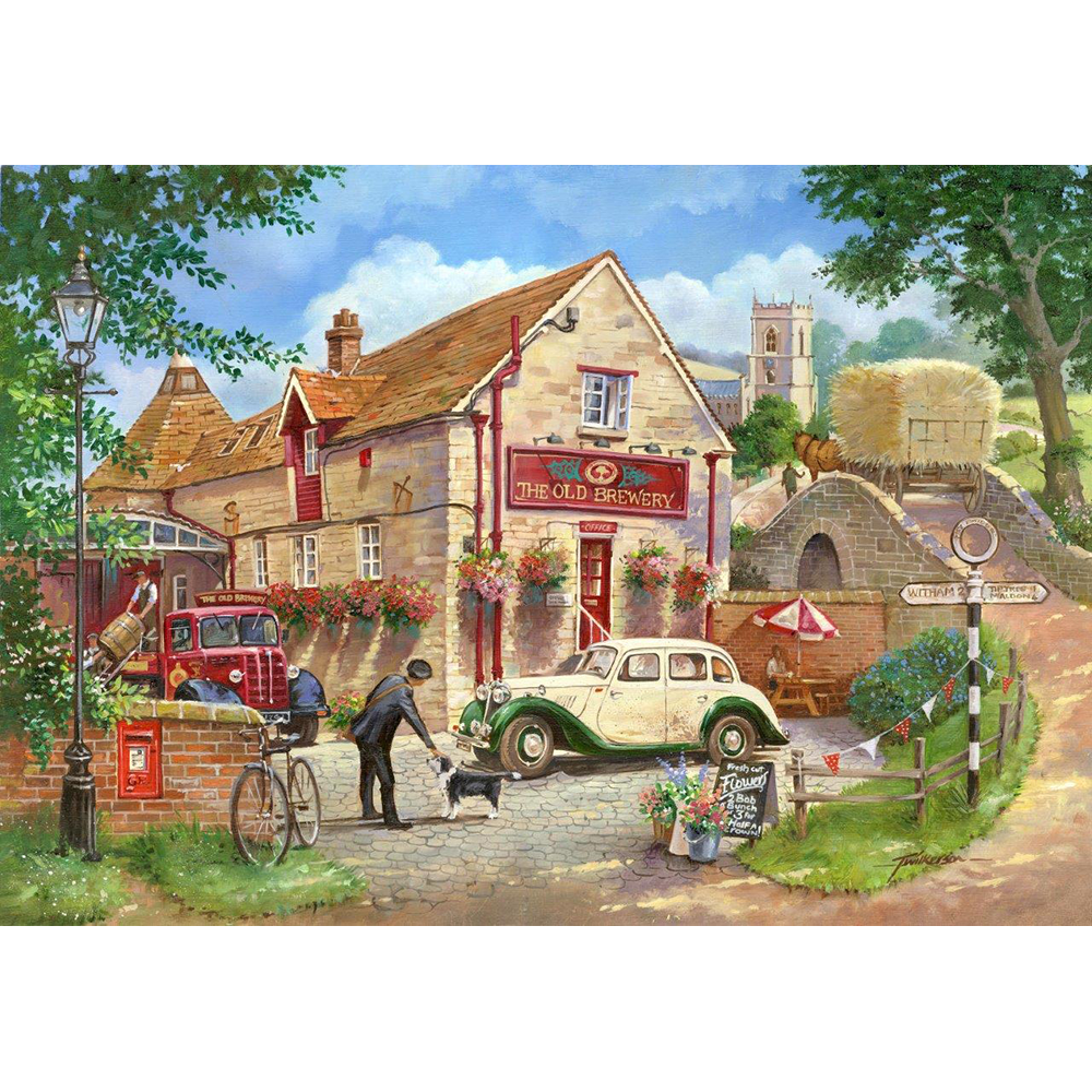 Old Brewery – 500 Piece Jigsaw Puzzle (HOP)
