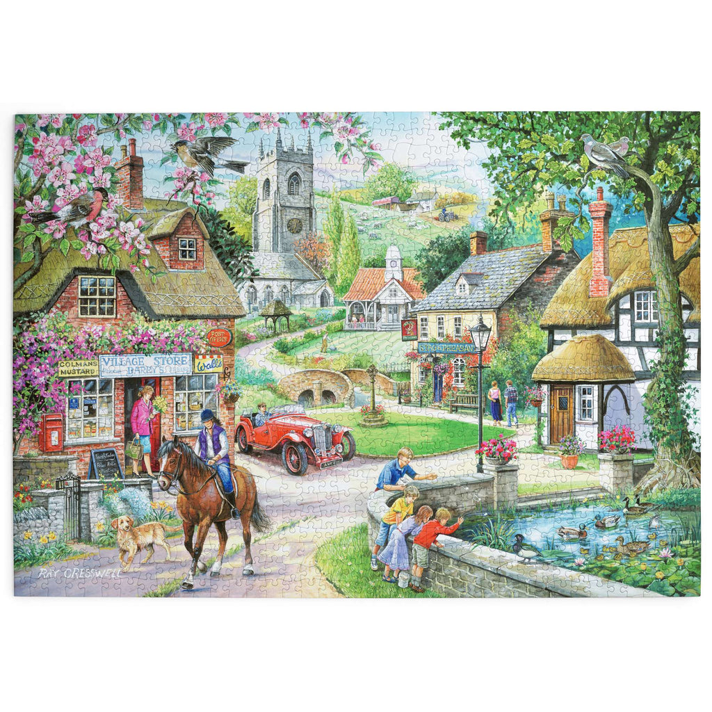 Made up: Feeding The Ducks – 1000 Piece Jigsaw Puzzle (House of Puzzles)