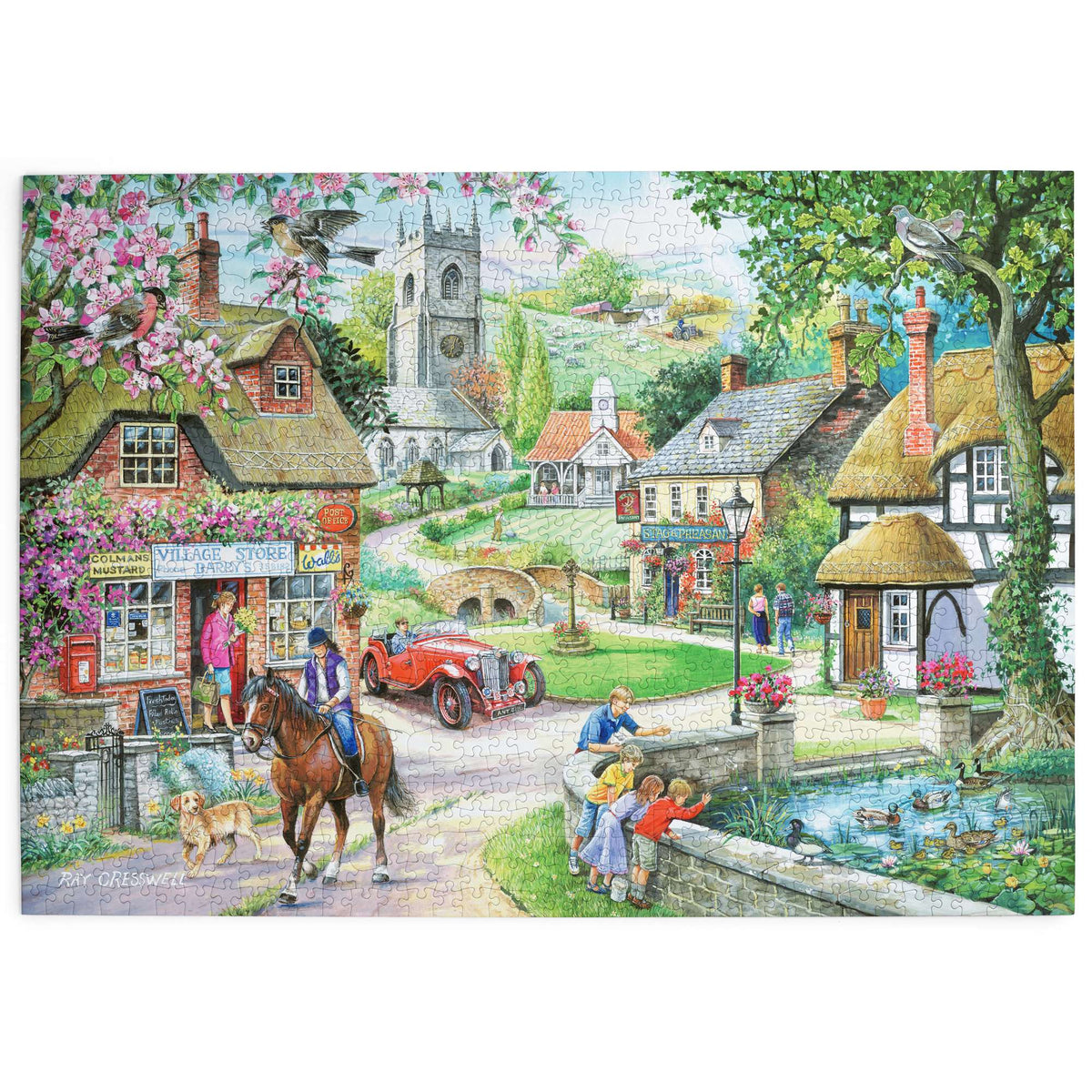 Made up: Feeding The Ducks – 1000 Piece Jigsaw Puzzle (House of Puzzles)