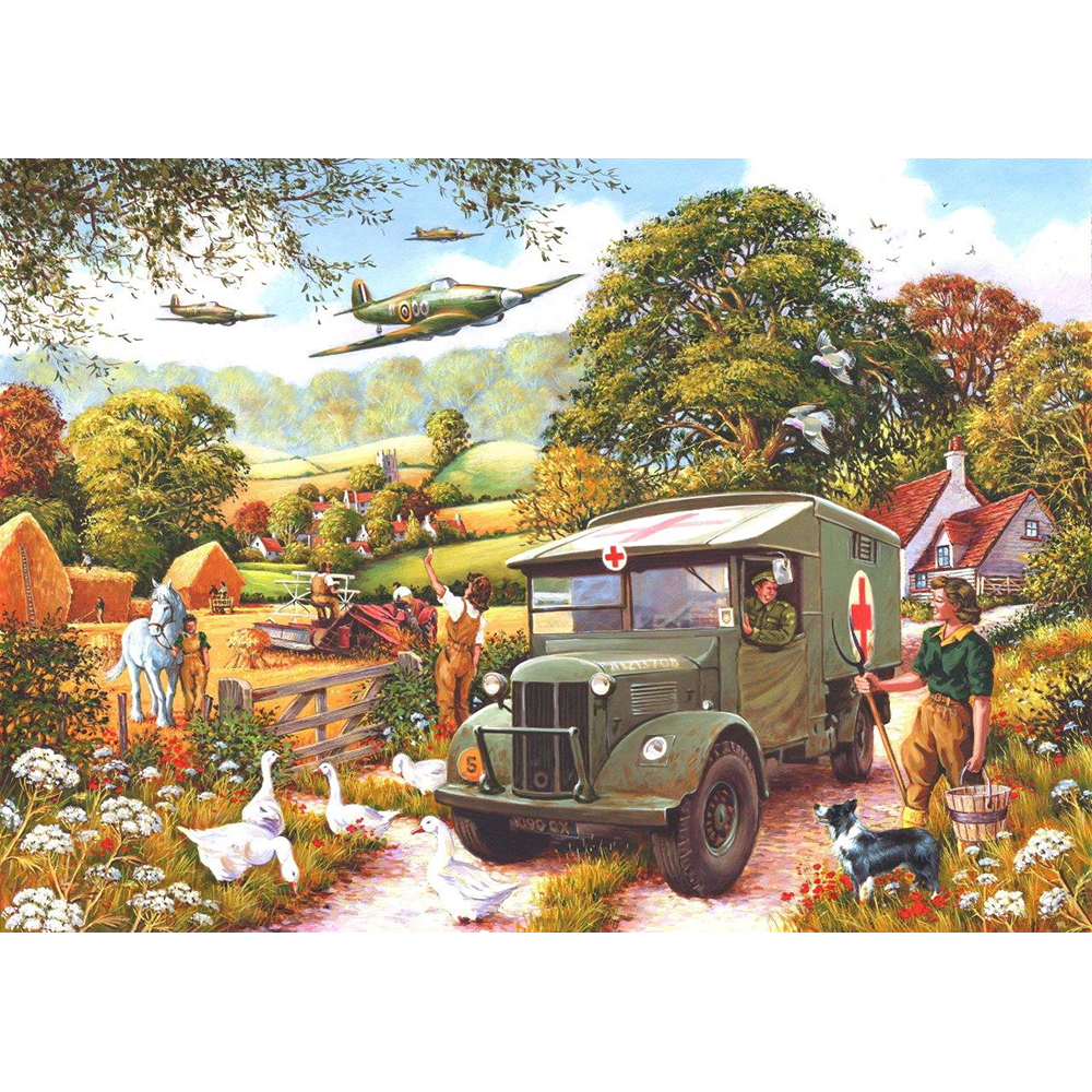 HOP - Land Girls - 1000 Piece Jigsaw Puzzle