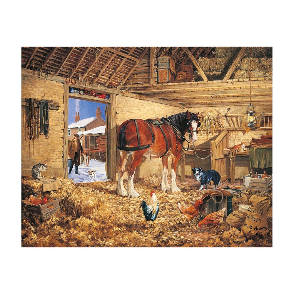 Stable Mates – 500 Piece Jigsaw Puzzle (HOP)