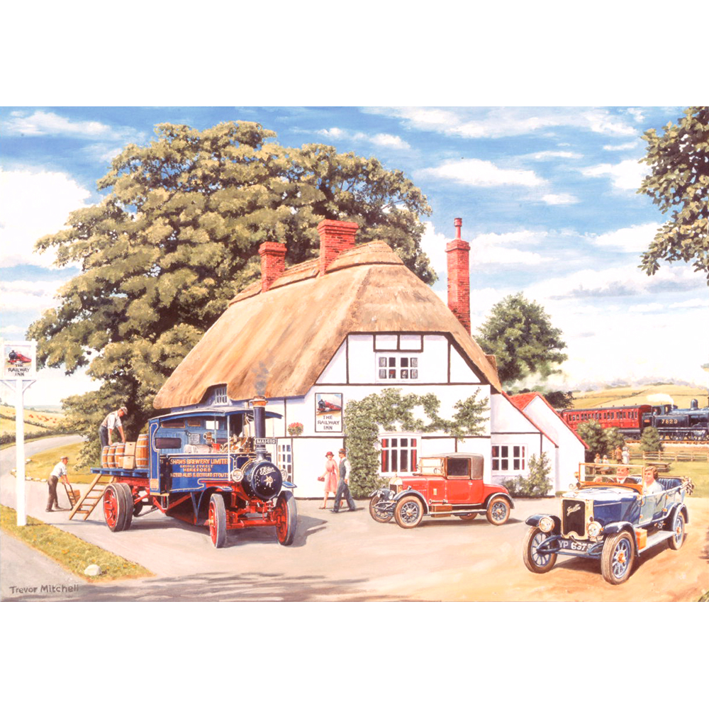 The Railway Inn – 500 Piece Jigsaw Puzzle (HOP)