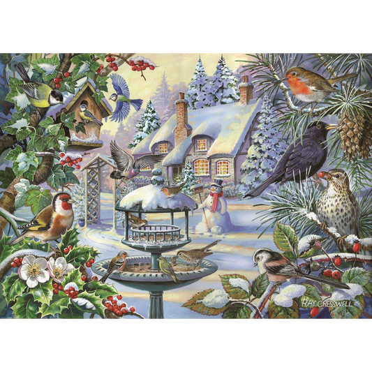 HOP - Winter Birds - BIG 500 Piece Jigsaw Puzzle