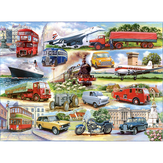 HOP - Golden Oldies - 1000 Piece Jigsaw Puzzle