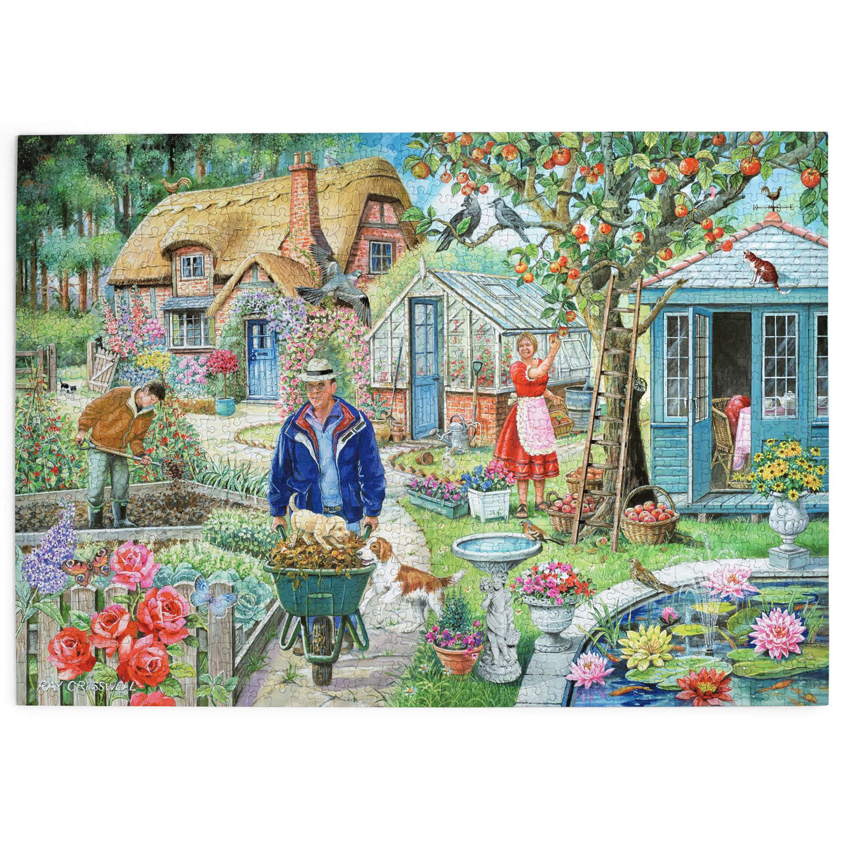 Made up: In The Garden – 1000 Piece Jigsaw Puzzle (House of Puzzles)