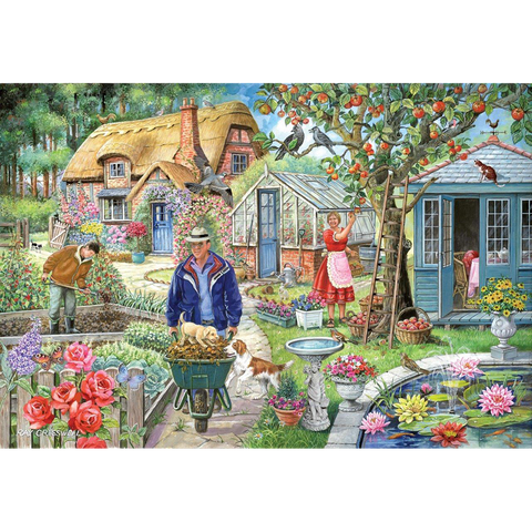 In The Garden – 1000 Piece Jigsaw Puzzle (HOP)