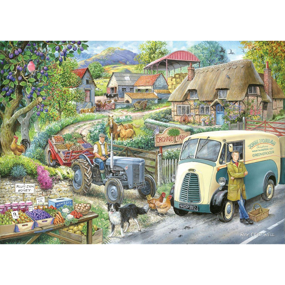 HOP - Plum Jam - 1000 Piece Jigsaw Puzzle