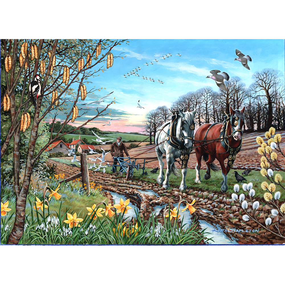 HOP - Final Furrow - 500 Piece Jigsaw Puzzle