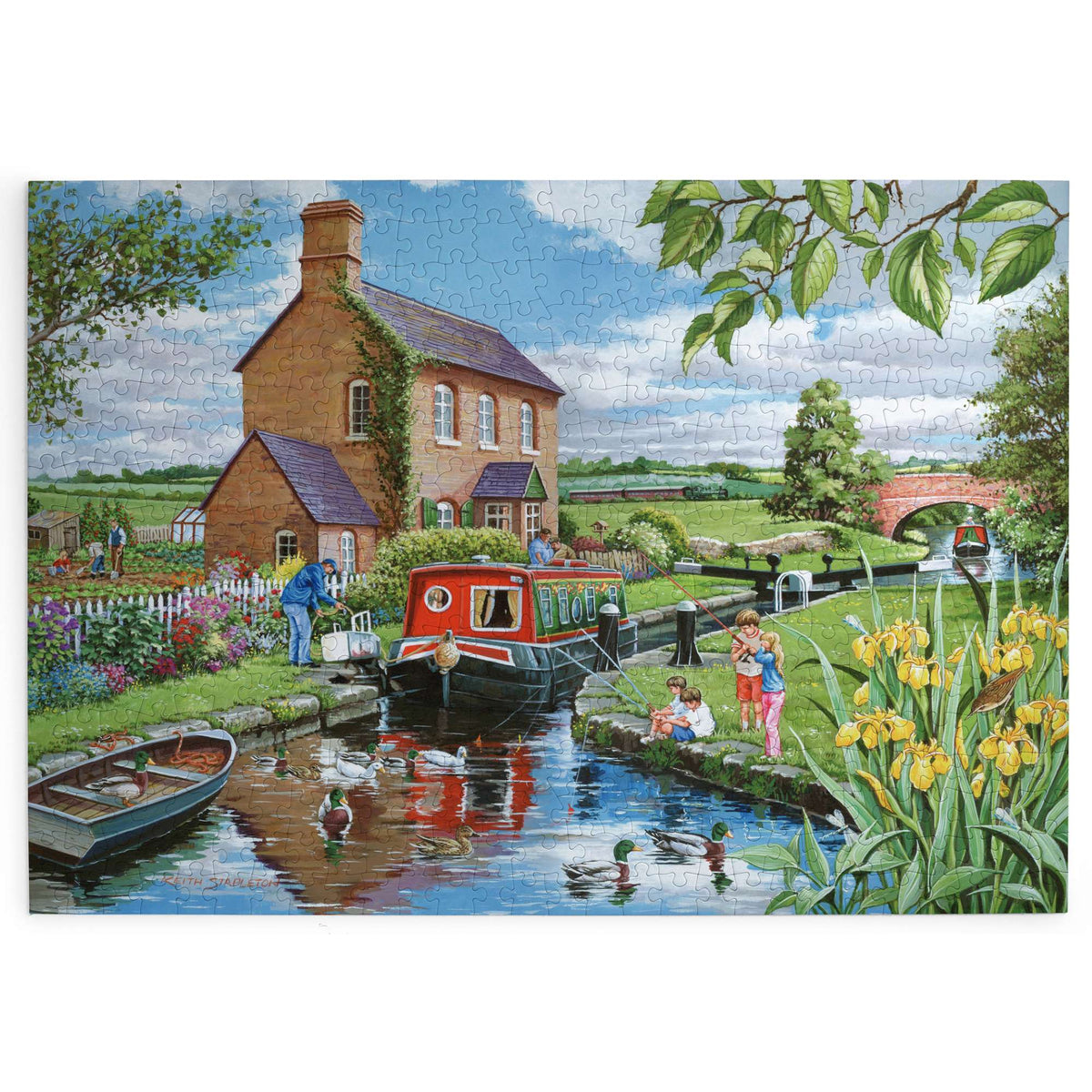 Made up: Keepers Cottage – 500 Piece Jigsaw Puzzle (House of Puzzles)
