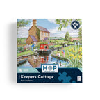 Box, straight on: Keepers Cottage – 500 Piece Jigsaw Puzzle (House of Puzzles)