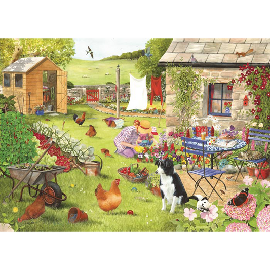 HOP - Grandma's Garden - BIG 500 Piece Jigsaw Puzzle