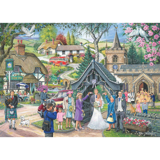 HOP - No.4 - Wedding Day - 1000 Piece Jigsaw Puzzle