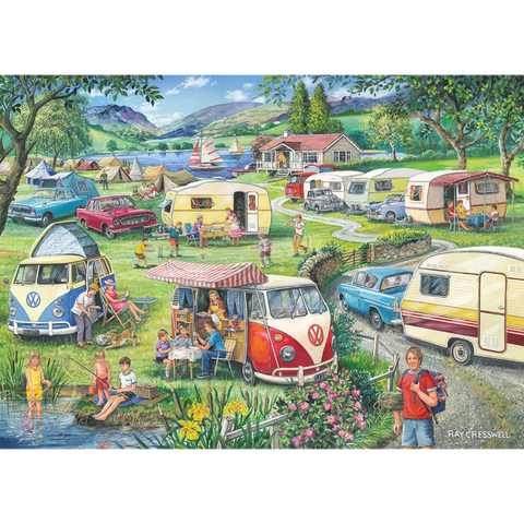 Happy Holidays – 1000 Piece Jigsaw Puzzle (HOP)