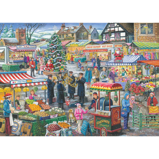 HOP - No.5 - Festive Market - 1000 Piece Jigsaw Puzzle