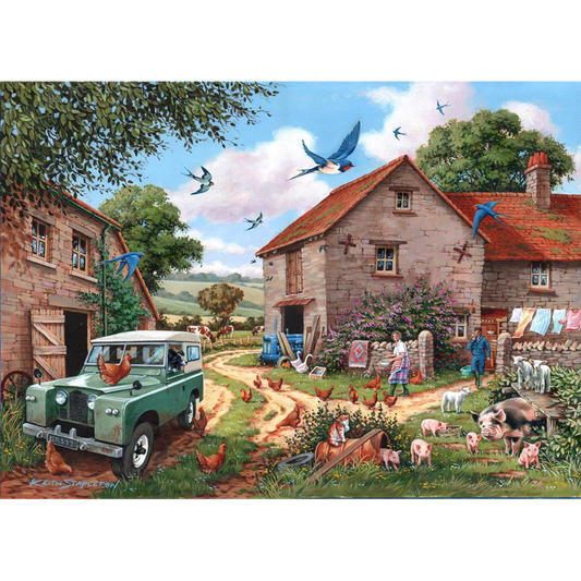 HOP - Farmer's Wife - BIG 500 Piece Jigsaw Puzzle