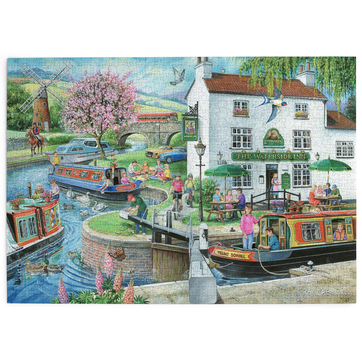 Made up: By The Canal – 1000 Piece Jigsaw Puzzle (House of Puzzles)