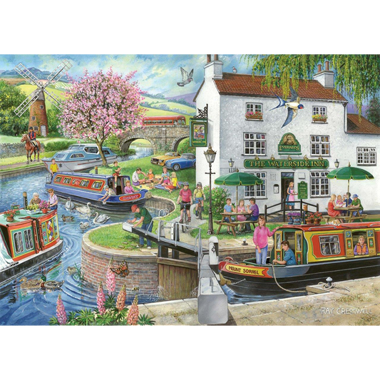 HOP - No.6 - By The Canal  - 1000 Piece Jigsaw Puzzle