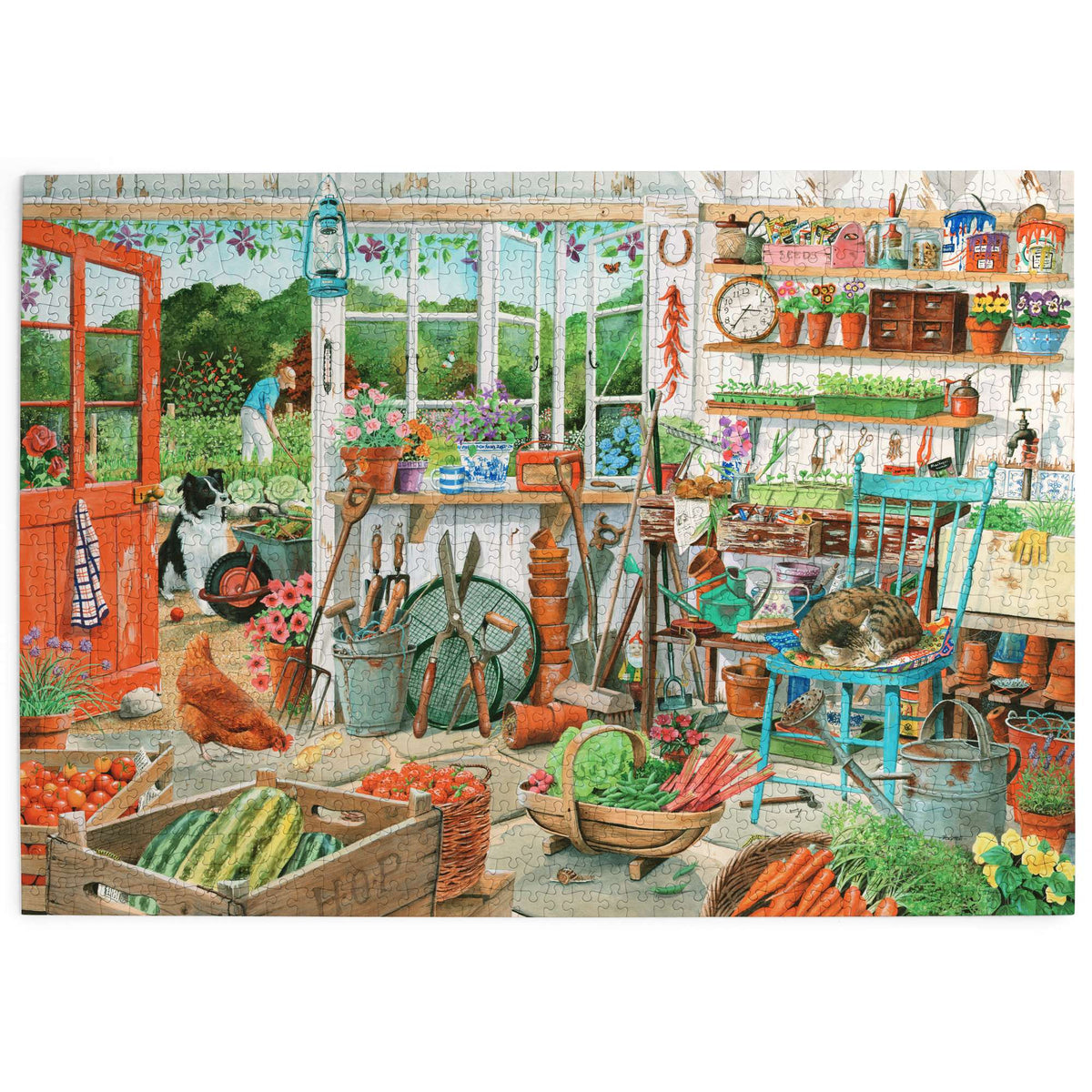 Made up: Potting Shed – 1000 Piece Jigsaw Puzzle (House of Puzzles)