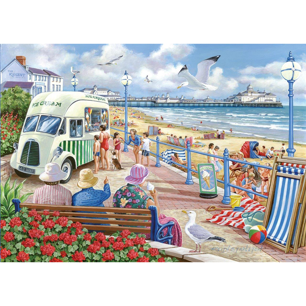 HOP - Sun, Sea & Sand - 1000 Piece Jigsaw Puzzle