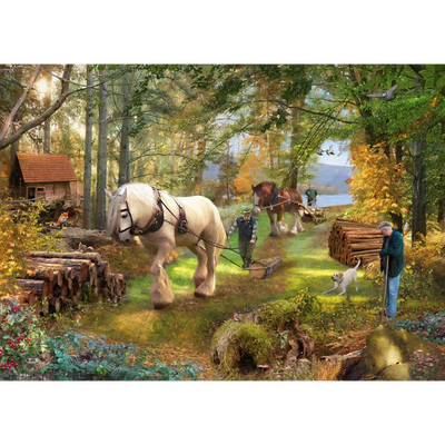 Horse Power – 500 Piece Jigsaw Puzzle (HOP)