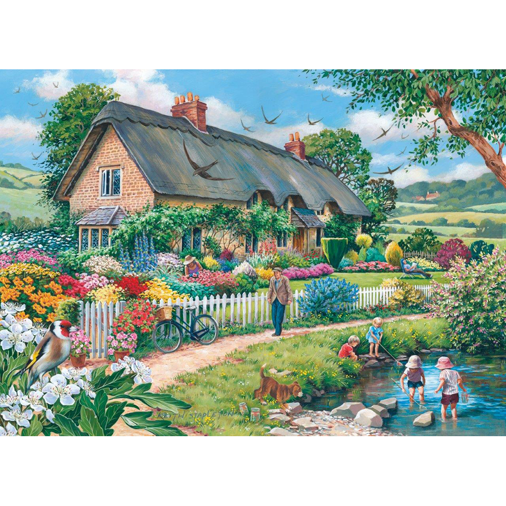 HOP - Lazy Days - 500 Piece Jigsaw Puzzle