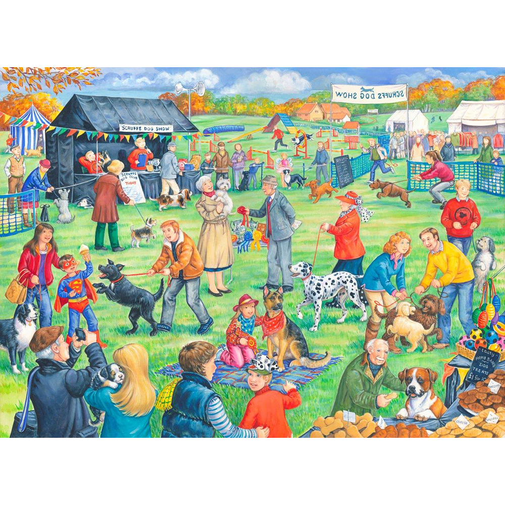 HOP - Scruffs - 500 Piece Jigsaw Puzzle