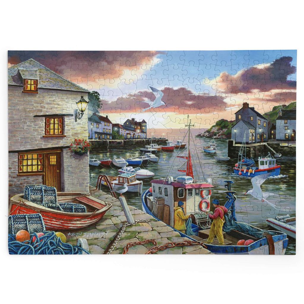 Made up: Harbour Lights – 250 Piece Jigsaw Puzzle (House of Puzzles)