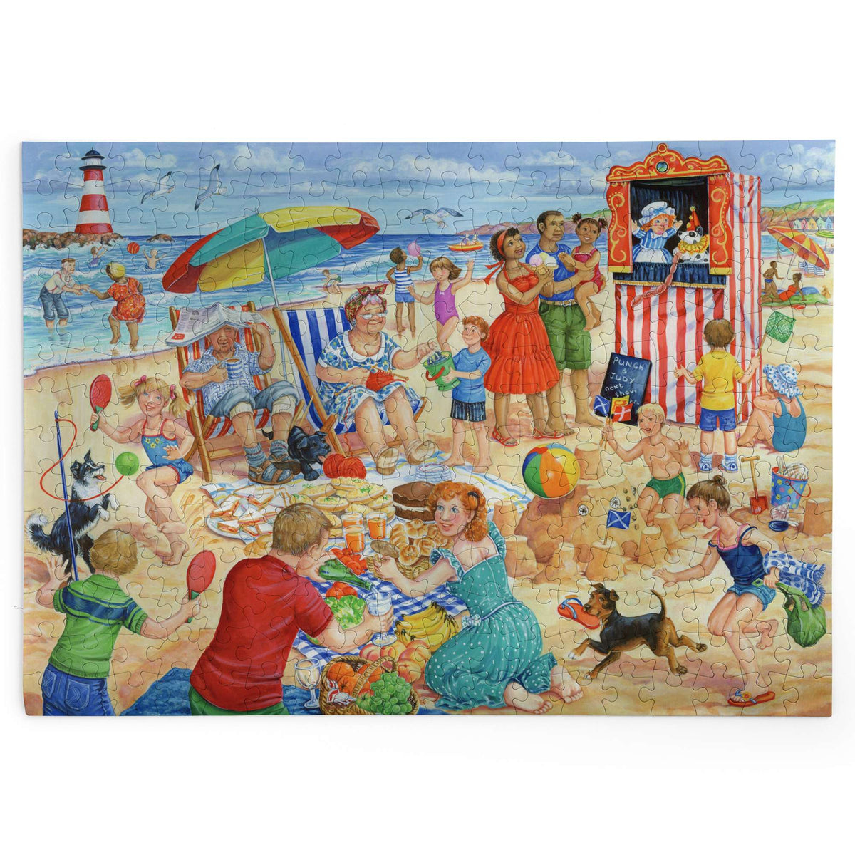 Made up: Trip To The Seaside – 250 Piece Jigsaw Puzzle (House of Puzzles)