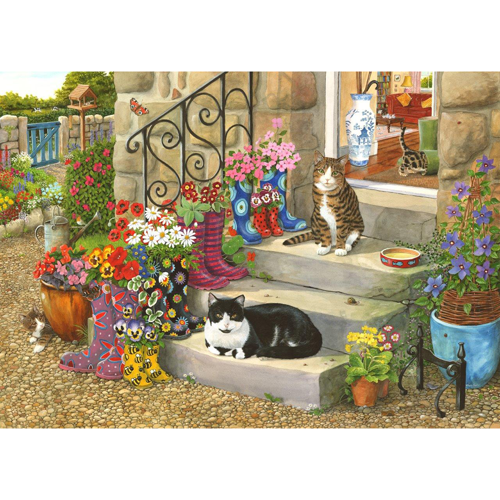 HOP - Puss 'N' Boots - BIG 500 Piece Jigsaw Puzzle