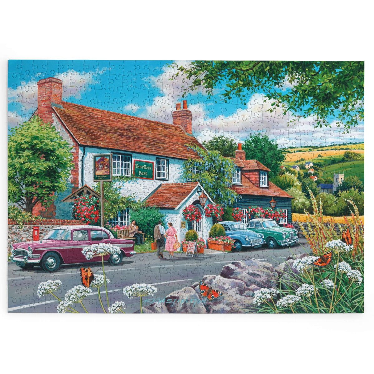 Made up: Travellers Rest – 500 Piece Jigsaw Puzzle (House of Puzzles)