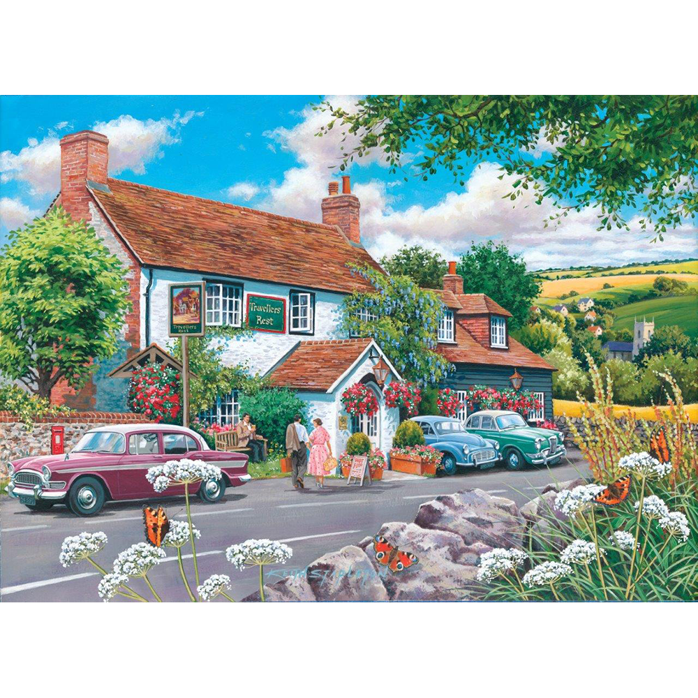 HOP - Travellers Rest - BIG 500 Piece Jigsaw Puzzle