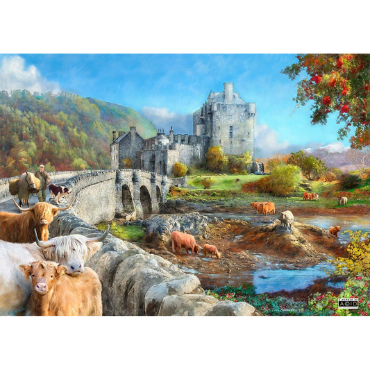 HOP - Highland Morning - 1000 Piece Jigsaw Puzzle